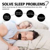 Eelhoe parche para ronquidos, pulverizador de lavanda para aliviar el estrés, la ansiedad, la respiración Nasal, tiras para dormir, mascarilla bucal antironquidos - details 5