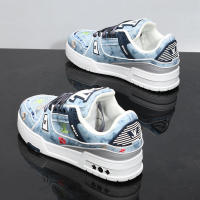 Novedad de verano para hombre, zapatillas deportivas informales versátiles a la moda para parejas, zapatos de lona bordados para papá S91 - details 18