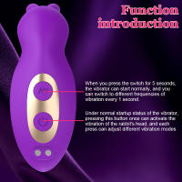 Consolador estimulador de clítoris de conejo, vibradores, masajeador de punto G Vaginal, pene postizo inalámbrico, Juguetes sexuales Bluetooth para mujeres y adultos 18 - details 9