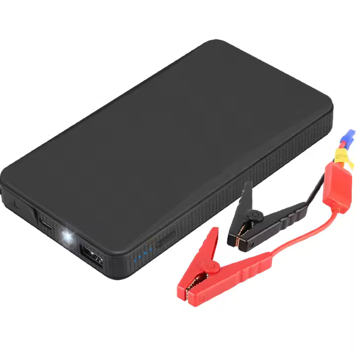 20000mAh Car Jump Starter, 200A Booster Jumper, Power Bank, cargador de batería de emergencia para el coche de gasolina por debajo de 2.0L, con luz LED - 1