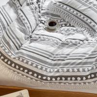 Juego de funda nórdica tamaño King con borlas, edredón de alta calidad, manta bohemia y funda de almohada - details 3