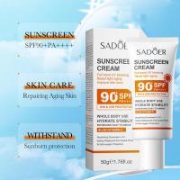 Protector solar de alta protección FPS 90+ duradero para rostro y cuerpo resistente a los rayos UV - details 6