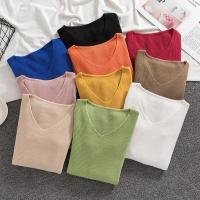 suéter de punto de manga larga para mujer, Jersey informal OL, otoño e invierno, 2025 - details 13
