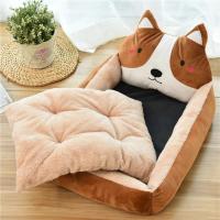 Camas de dibujos animados para Mascotas, sofá lavable para cachorros y gatos pequeños y medianos, suministros para Mascotas, perrera para Chihuahua y Bulldog, Invierno - details 6