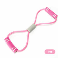 Banda de resistencia para Fitness, Yoga, gimnasio, equipo de Fitness, cuerda para tirar, figura 8, expansor de pecho elástico, cuerda para tirar de entrenamiento muscular - details 11