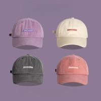 Primavera otoño niños y niñas bonitas gorras de béisbol letras bordadas hombres sombreros para mujeres - details 1