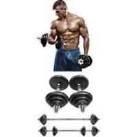 Mancuernas Hexagonales Pesas de Acero Recubiertas de Goma para Musculación, Levantamiento de Pesas, Entrenamiento Vendo Par o Solo - details 13
