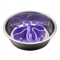Inserto de alimentador lento en espiral de silicona con ventosa fuerte para perros pequeños, medianos y grandes, tazón de alimentación, productos para mascotas - details 3