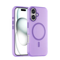 KEYSION-funda mate transparente para iPhone 16 Pro Max, 16 Plus, 15, 14 Pro Max, silicona + PC, funda trasera para teléfono a prueba de golpes - details 15