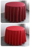 Mantel circular de alta calidad de 300 cm, jacquard blanco para eventos de bodas, banquetes, fundas de hotel y decoraciones de mesa. - details 8