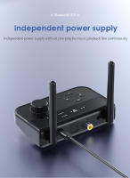 Receptor de Audio estéreo 3D, Bluetooth 5,3, óptico/Coaxial/3,5mm, AUX, salida de señal Digital analógica, adaptador inalámbrico para altavoz de coche - details 8