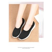 Zapatos de tela de suela suave para mujer, zapatos grandes de malla informales, deportivos, vulcanizados, tacones bajos, nuevos - details 6