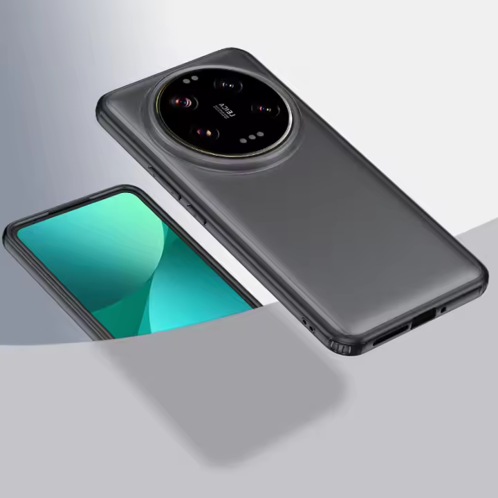 Funda de Teléfono Transparente Magnética para Xiaomi 14 Ultra Funda Protectora de TPU y Acrílico - 1
