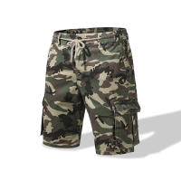 Pantalones cortos informales de algodón 2024 para hombre, Shorts holgados de cintura elástica con múltiples bolsillos, a la moda, novedad de verano 100% - details 8