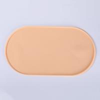 Tapete de silicona para cuenco para mascotas, Mantel Individual antideslizante fácil de limpiar para gatos, almohadilla impermeable antidesbordamiento para beber para perros y gatos - details 2