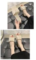 Zapatillas de Playa para Mujer Verano Pantuflas de Cabeza Cuadrada Abierta con Tacón Plano - details 8