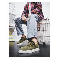 Zapatillas De Monopatín para Hombre Moda en Verde Bajo, Talla Grande 48, Zapatillas Deportivas Antideslizantes - details 12