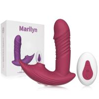 Vibrador de succión de clítoris 2 en 1 con 10 modos, Juguetes sexuales para mujeres, consolador telescópico de 3 velocidades, estimulación del punto G vaginal, producto para adultos - details 10