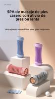 Nuevo Rodillo De Masaje De Pies Relajación Pie Mano Pie Masaje Suave Contacto Suave Goma Antideslizante Masajeador Multifunción - details 1