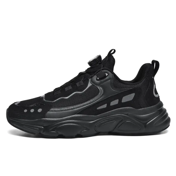 Plataforma con hebilla giratoria, zapatos deportivos y de ocio de moda para hombres y mujeres, zapatillas versátiles para hombres - 1