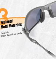 Gafas de sol polarizadas a la moda para hombre y mujer, lentes para conducir en bicicleta de montaña, para pescar, viajar, Golf, 2025 - details 6