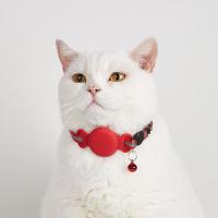 Collar de silicona antipérdida para Gato, Collar de seguimiento de gato impermeable ajustable con campana, Collar de seguimiento de posicionamiento para perro al aire libre - details 7