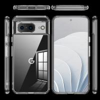Funda de teléfono transparente suave de lujo para Google Pixel 8 7 6 Pro 8A 7A 6A, funda protectora trasera de silicona TPU a prueba de golpes, accesorios para teléfono - details 12