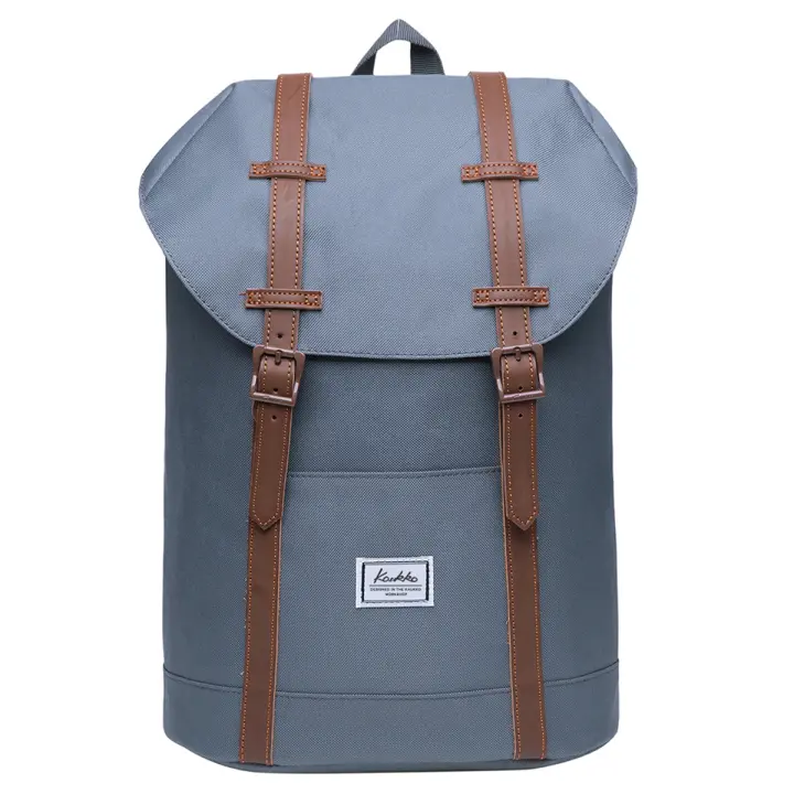 KAUKKO Mochila ligera para exteriores, mochila informal de viaje para ordenador portátil de 15" - 1