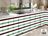 HTC Lababo-cortina corta para cocina, 150x70cm - details 65