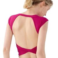 Chaleco deportivo push-up para mujer Top de belleza en la espalda Chaleco de Yoga para Fitness - details 0