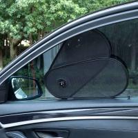 Tipo de ventosa giratoria para ventana lateral de coche, parasol para coche, protección UV, parasol universal negro - details 11