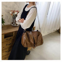 Bolso de gran capacidad de las mujeres de la primavera nueva moda simple retro bolso de mano nicho bolso de hombro - details 25