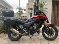 Tubo de escape modificado para motocicleta, escape doble de gran desplazamiento Z900 CB500X Chunfeng 800MT MT09 r3 - details 6