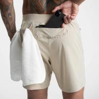 Pantalones cortos deportivos para correr de secado rápido para hombre de verano al por mayor - details 11
