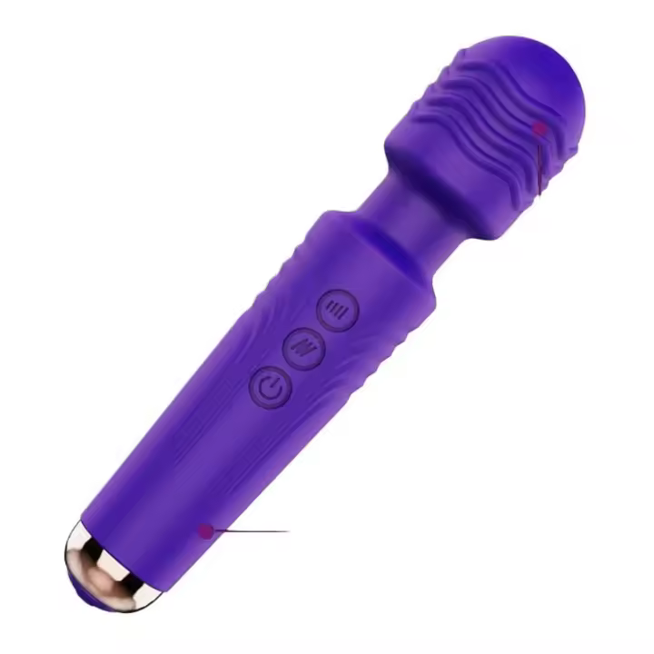 Embalaje privado Sexy potente clítoris estimula la varita mágica vibrador de masaje AV recargable para consolador de punto G juguete sexual masturbación femenina hine - 1