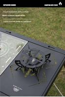 Lohascamping - Sartén portátil de propano IGT 4000W, quemador de butano, estufa de camping plegable, estufa de gas de alta potencia - details 15