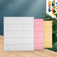 Pegatina de ladrillo 3D autoadhesiva, papel tapiz de espuma impermeable, bricolaje, habitación, cocina, techo, fondo, calcomanías de pared, 15 piezas - details 2
