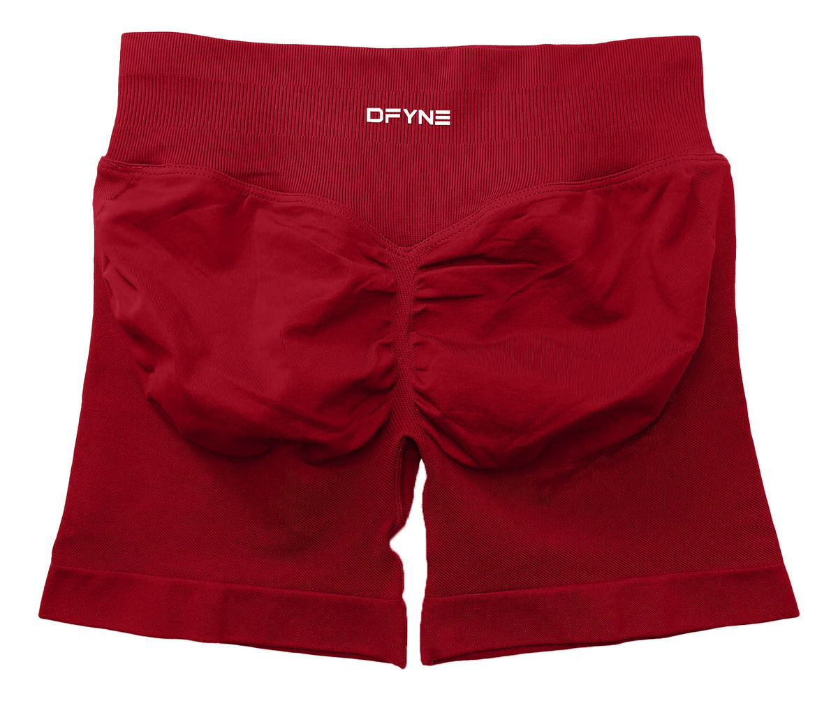 Shorts Deportivos Dfyne Impact 4.5 para Mujer, Shorts de Yoga Sin Costuras