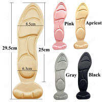 Plantillas de espuma viscoelástica para zapatos de mujer, pegatinas para la espalda, forro de tacones altos, almohadillas protectoras para aliviar el dolor en el talón - details 14