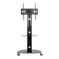 Soporte de TV de pie para televisores de 26, 32, 42, 43, 49, 50, 55, 60 y 65 pulgadas con rotación y altura ajustable, MAX VESA 400x400mm, 35KG - details 15