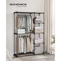 Perchero de Ropa de Gran Capacidad Diseño de Secciones para Colgar Ideal para Dormitorio Salón Lavandería - details 3