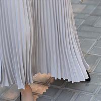Elegante Falda Larga de Algodón Moda Femenina Certificado CE - details 33