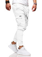 2025 pantalones largos deportivos informales con cordón elástico tridimensional, cansados, holgados, para correr, Otoño e Invierno - details 1