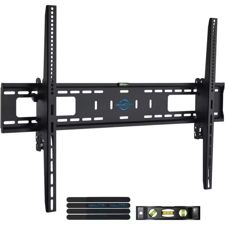 Soporte de Pared Universal para TV 60"-100" Pulgadas (152-254cm) Inclinable 75Kg y 900x600 Plasma LCD LED OLED TFT Curvo - 1