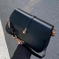 Bolso Baguette Urban con Correa de Cadena Dorada Monedero Cruzado y de Hombro para Mujeres - details 0