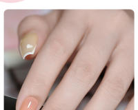 Clou Beaute-esmalte de uñas en Gel translúcido, barniz semitransparente, color Nude, rosa, rojo transparente, 6 piezas - details 9