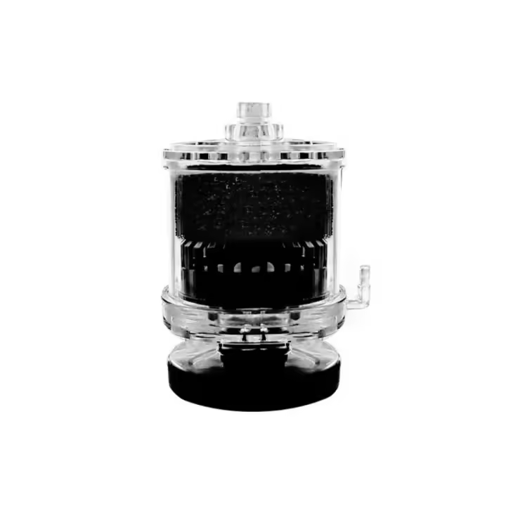 Mini filtro de tanque de peces, taburete de pescado desmontable Ultra silencioso, colector de succión, esponjas bioquímicas de plástico, filtro para acuario - 1