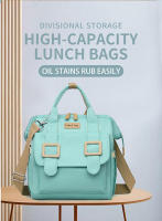 Bolsa de almuerzo multifuncional de moda y versátil salir mamá madre y bebé bolsa de picnic impermeable aislamiento térmico bolsa ligera para mujer - details 1