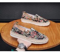 Zapatos de lona transpirables para hombre y mujer, zapatos vie informales de pescador, moda de verano - details 8