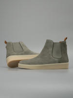 Botas de Piel Alta de Alta calidad, Color Sólido, estilo Chelsea, informal - details 36